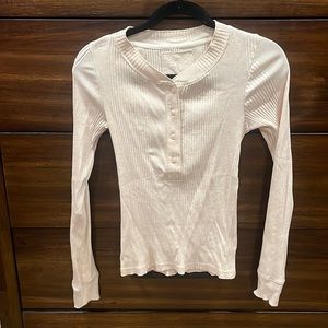 american eagle long sleeve henley